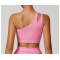 Customone shoulder bras | training tennis women fitness bra