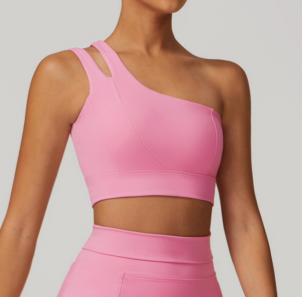 Customone shoulder bras | training tennis women fitness bra