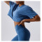 Custom cropped top | cotton and spandex light weight sports cropped T-shirts for women