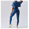 Custom gym t shirts | cotton and spandex light weight sports cropped T-shirts for women