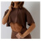 Custom cropped top | cotton with sorona cooling drop shoulder women sports tops
