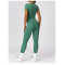 Custom Athletic Workout Tops| nylon and spandex fitness yoga compression short sleeves top