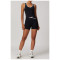 Custom Fitness Tank Top | Contrast color 2 in1 sports fitness vest for women