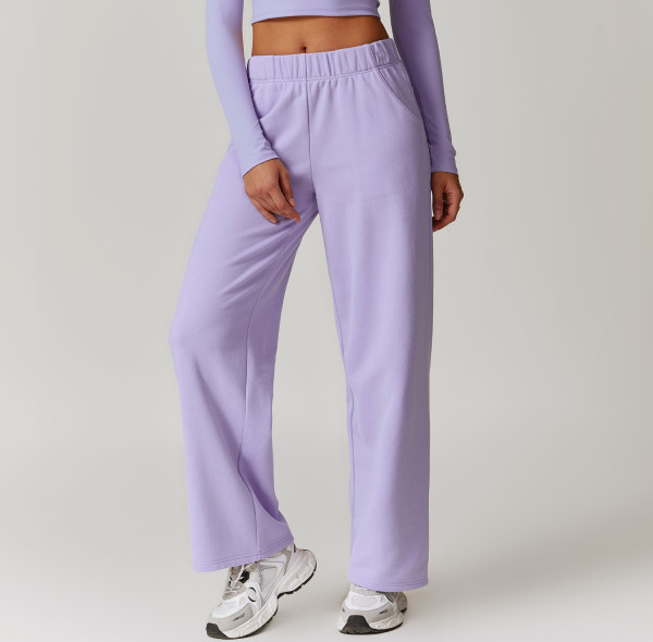 Custom Flared Sweat Pants | Cotton and Polyester Yoga Flare Jogger