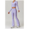 Custom Stretch Loungewear Shirt | Yoga Tight V-neck women loungewear  Top