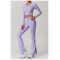 Custom Stretch Loungewear Shirt | Yoga Tight V-neck women loungewear  Top