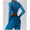 Custom long-sleeve crop top |Customize Cotton Long Sleeve Tops For Women O-Neck Custom Long Sleeve