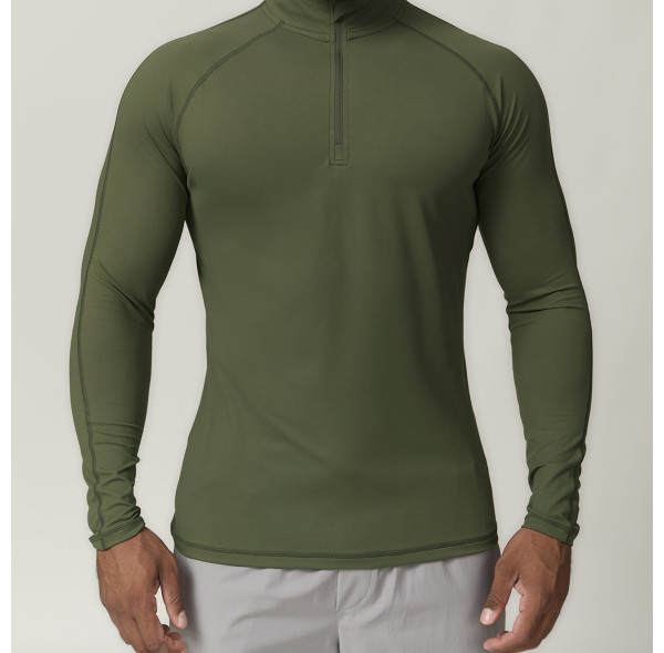 CustomDry Fit Long Sleeve Shirts| Polyester compression men gym long sleeves top s