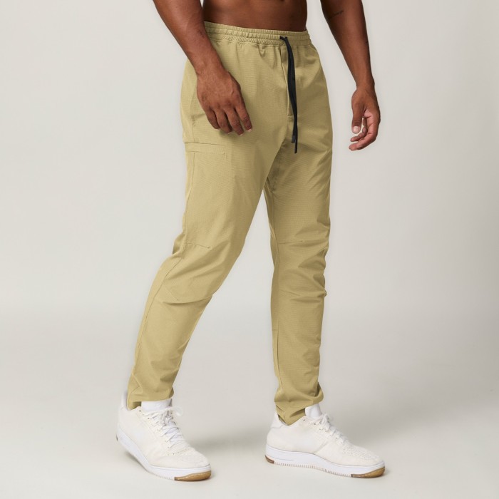 Custom Polyester Joggers Pants For Men|OEM Men Breathable Quick-Drying Casual Trousers For Running