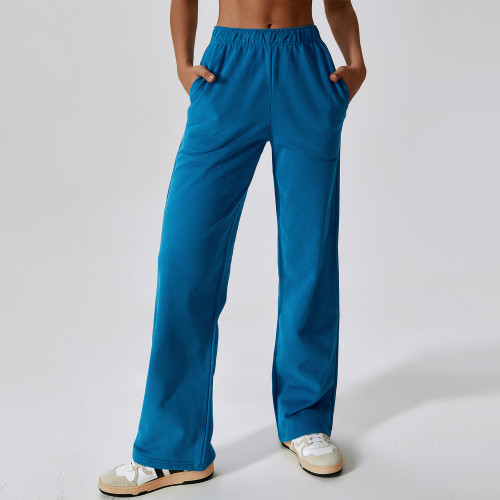 Custom Sweatsuit Pants | Sports Sweatpants Loose Straight Casual Pants For Women