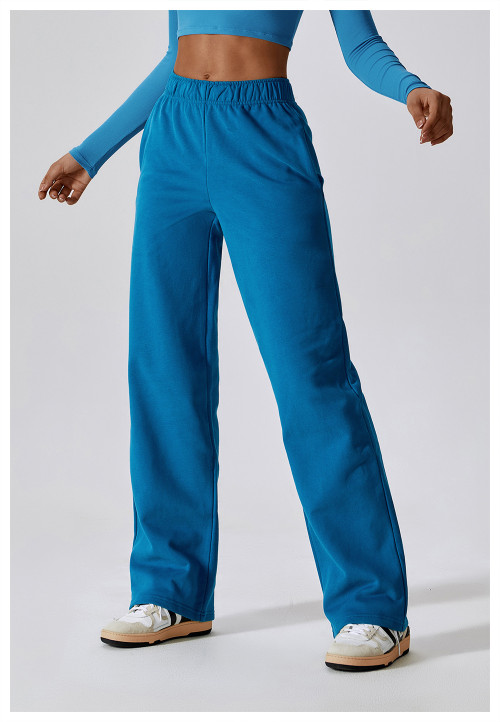 Custom Sweatsuit Pants | Sports Sweatpants Loose Straight Casual Pants For Women