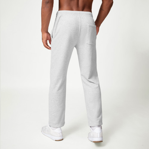 Custom French Terry Sweatpants | Wholesale Custom Private Label Straight Leg Acid Wash Sweatpants Hoodie And Sweatpants Set