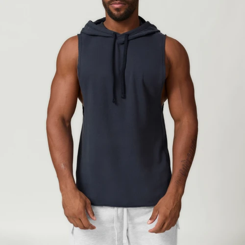 Custom Men Gym custom Tank Top | Factory Wholesale Custom Logo Polyester 85.9%Cotton+14.1%Polyester