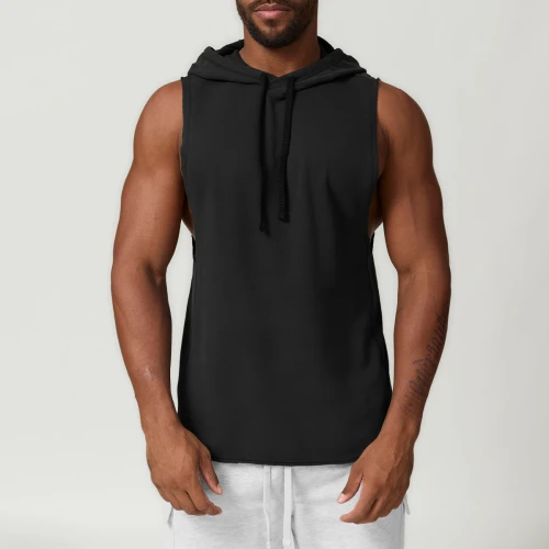 Custom Men Gym custom Tank Top | Factory Wholesale Custom Logo Polyester 85.9%Cotton+14.1%Polyester