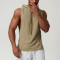 Custom Men Gym custom Tank Top | Factory Wholesale Custom Logo Polyester 85.9%Cotton+14.1%Polyester