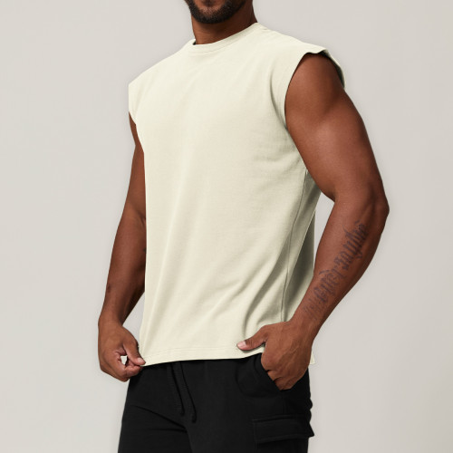 Custom Muscle Tank Top Men | Custom Label Clothing Blank Quick Dry 230grams Sports Tank Tops Plus Size Men's Tank Tops