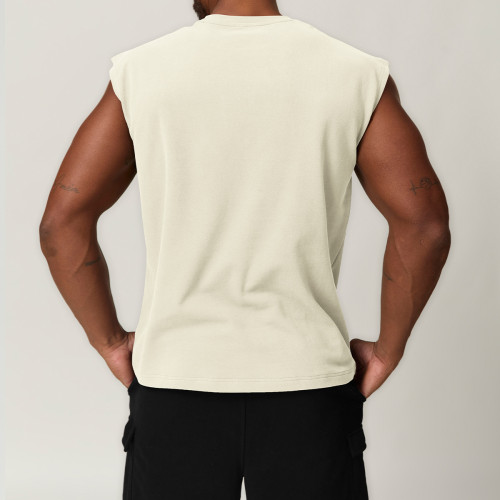 Custom Muscle Tank Top Men | Custom Label Clothing Blank Quick Dry 230grams Sports Tank Tops Plus Size Men's Tank Tops