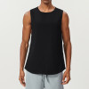 Custom Blank Crop Top|Wholesale Custom Logo Sleeveless Men's Running  Fitness Wear O Neck Oversized