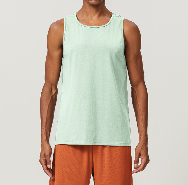 Custom Tank Tops Shirts men's|High Quality Cotton T-shirts Running Loose Fit Sleeveless Top Tanks