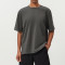 Custom Oversized T-shirt Men | Custom Logo Clothing Blank Breathable Cotton Unisex T-Shirts For Men