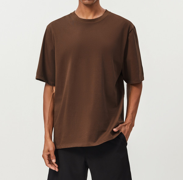 Custom Oversized T-shirt Men | Custom Logo Clothing Blank Breathable Cotton Unisex T-Shirts For Men