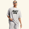Custom Running Oversize T-Shirts|Custom Heavyweight 74% Cotton 26% Sorona T-Shirts Singlet Oversize
