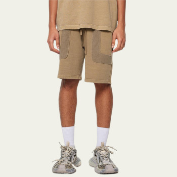 Custom Shorts For Men | Wholesale Custom Logo Design Dark Gray Cotton Boxer Shorts Quick Dry Casual