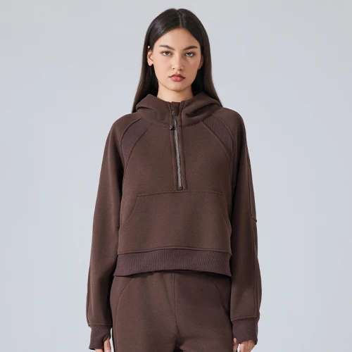 Custom Hoodies And Sweatshirts| Factory Wholesale Winter 80%Cotton 20%Polyester Women Hoodie Set
