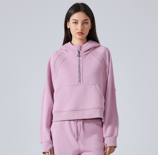 Custom Hoodies And Sweatshirts| Factory Wholesale Winter 80%Cotton 20%Polyester Women Hoodie Set
