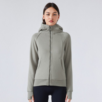 Custom Hoodies Women top| Custom Weight Long Sleeve Workout Tops Women Soccer Tracksuit