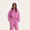 Custom Women Hoodies Pullovers|High Quality Cotton Women Winter Jacket Stand Collar Running Fitness