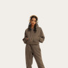 Custom Women Hoodies Pullovers|High Quality Cotton Women Winter Jacket Stand Collar Running Fitness