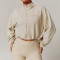 Custom Tracksuit Jacket | Sports Ladies Winter Jacket Sweatshirt Outdoor Running Drawstring Zipper