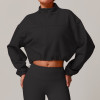 Custom Tracksuit Jacket | Sports Ladies Winter Jacket Sweatshirt Outdoor Running Drawstring Zipper