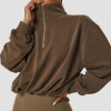 Custom Women Crop Jackets| High Quality Cotton Clothing Blank Tracksuit Manufacturer Cropped Jacket