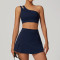 Custom female tennis wear |  Wholesale Custom Logo Short Active Wear Set For Women Tennis Wear