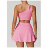 Custom female tennis wear |  Wholesale Custom Logo Short Active Wear Set For Women Tennis Wear