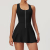 Custom One Piece Tennis Wear |  Custom Skirts Nylon Spandex One Piece Tennis Wear Sexy Lawn Tennis