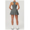 Custom One Piece Tennis Wear |  Custom Skirts Nylon Spandex One Piece Tennis Wear Sexy Lawn Tennis