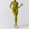 Custom Quick Dry Yoga Leggings| Custom Logo Yoga Leggings Clothing Blank Sports Fitness Seamless