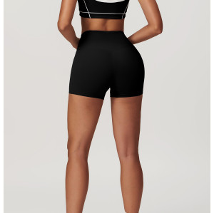 Custom Fitness Yoga Shorts Bra | Custom Private Label Butt Women's Luxury Gym Yoga Short Leggings