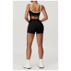 Custom Fitness Yoga Shorts Bra | Custom Private Label Butt Women's Luxury Gym Yoga Short Leggings