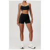 Custom Fitness Yoga Shorts Bra | Custom Private Label Butt Women's Luxury Gym Yoga Short Leggings