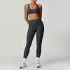 Custom Cross Back Sports Bra|New Design Trainer Corset Fitness Leggings Pants Running Sports Bra