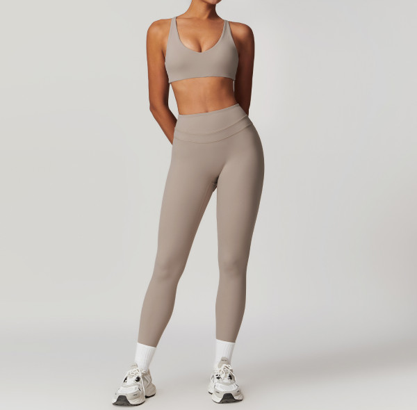 Custom Cross Back Sports Bra|New Design Trainer Corset Fitness Leggings Pants Running Sports Bra