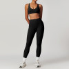 Custom Cross Back Sports Bra|New Design Trainer Corset Fitness Leggings Pants Running Sports Bra
