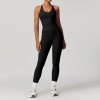 Custom Wholesale Yoga Sets|New Style Yoga Sets Tank Top Women Yoga Leggings For High Waist Leggings