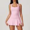 Custom Woman Tennis Skirt| Wholesale Fitness Camisole Tank Top Women Golf Tennis Skirts Sportswear