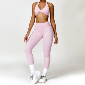 Custom Sports Bra sexy Fitness | New Design Yoga Sets Active Wear Suits Sport Bra Yoga Leggings