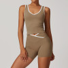Custom Athletic TankTop Women | New Arrival Custom Yoga Sexy Wear Shorts Bra Outdoor Sports Bra